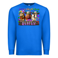True Royal happy mardi gras heifer Premium Sweatshirt - RacoonDesign