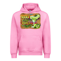 Fuchsia Pink mama cita needs a margarita Urban Hoodie - Jasminsmagicworld