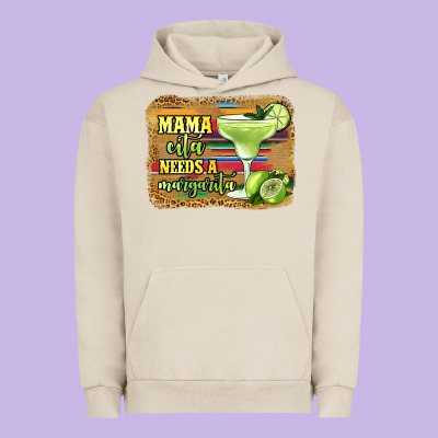 Mama Cita Needs A Margarita Urban Hoodie Designed By Jasminsmagicworld