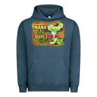 Pigment Midnight Navy mama cita needs a margarita Urban Hoodie - Jasminsmagicworld