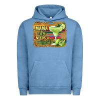 Pigment Pebble Blue mama cita needs a margarita Urban Hoodie - Jasminsmagicworld