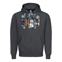 Smoke let it snow Zipper Hoodie - Zillion Design Studio