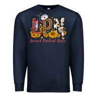 Navy lpn licensed practical nurse Premium Sweatshirt - FaDigitalArtStudio