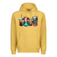 Antique Gold Baby calf coffee cups Premium Hoodie - Jasminsmagicworld