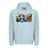 Blue Mist Baby calf coffee cups Premium Hoodie - Jasminsmagicworld