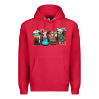 Cardinal Baby calf coffee cups Premium Hoodie - Jasminsmagicworld