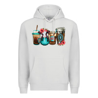 Dove Grey Baby calf coffee cups Premium Hoodie - Jasminsmagicworld