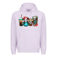 Lilac Baby calf coffee cups Premium Hoodie - Jasminsmagicworld