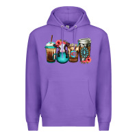Purple Baby calf coffee cups Premium Hoodie - Jasminsmagicworld