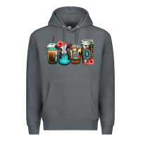 Rock Baby calf coffee cups Premium Hoodie - Jasminsmagicworld
