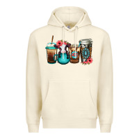 Sandshell Baby calf coffee cups Premium Hoodie - Jasminsmagicworld
