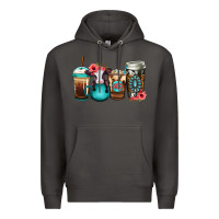 Smoke Baby calf coffee cups Premium Hoodie - Jasminsmagicworld