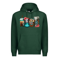 Sports Green Baby calf coffee cups Premium Hoodie - Jasminsmagicworld