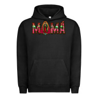 Pigment Black mama floral aztec leopard Urban Hoodie - Jasminsmagicworld