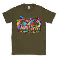 Army Green autism acceptance Classic Tee - Zillion Design Studio