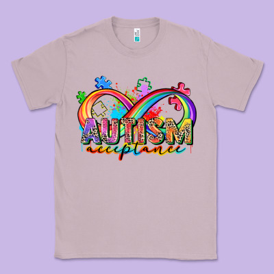 Autism Acceptance Classic Tee Designed By Zillion Design Studio