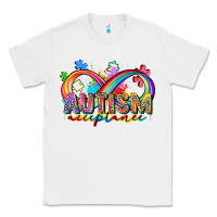 White autism acceptance Classic Tee - Zillion Design Studio