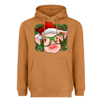 Meerkat christmas pig Heavyweight Hoodie - RanaPortraitStore