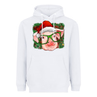 Christmas Pig Heavyweight Hoodie | Teevron