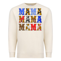Sandshell mama american flag 4th of july Premium Sweatshirt - HRA Design Shop