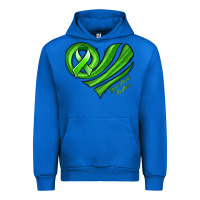 Cobalt mental health awareness heart Urban Hoodie - Jasminsmagicworld