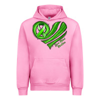 Fuchsia Pink mental health awareness heart Urban Hoodie - Jasminsmagicworld