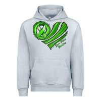 Heather Grey mental health awareness heart Urban Hoodie - Jasminsmagicworld