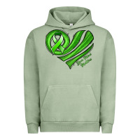 Pigment Oil Green mental health awareness heart Urban Hoodie - Jasminsmagicworld