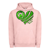 Pigment Salmon mental health awareness heart Urban Hoodie - Jasminsmagicworld