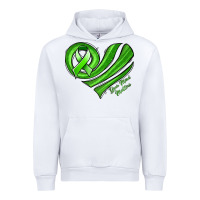 White mental health awareness heart Urban Hoodie - Jasminsmagicworld