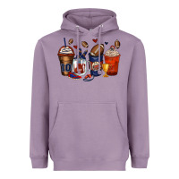 Lavender american football coffee cups Heavyweight Hoodie - Zillion Design Studio