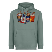 Sage american football coffee cups Heavyweight Hoodie - Zillion Design Studio