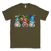 Army Green autism gnomes Classic Tee - Zillion Design Studio