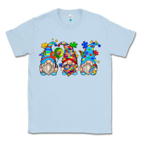 Dusty Blue autism gnomes Classic Tee - Zillion Design Studio