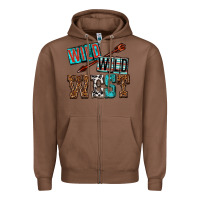 Chestnut wild wild west Zipper Hoodie - texasbilliewilder