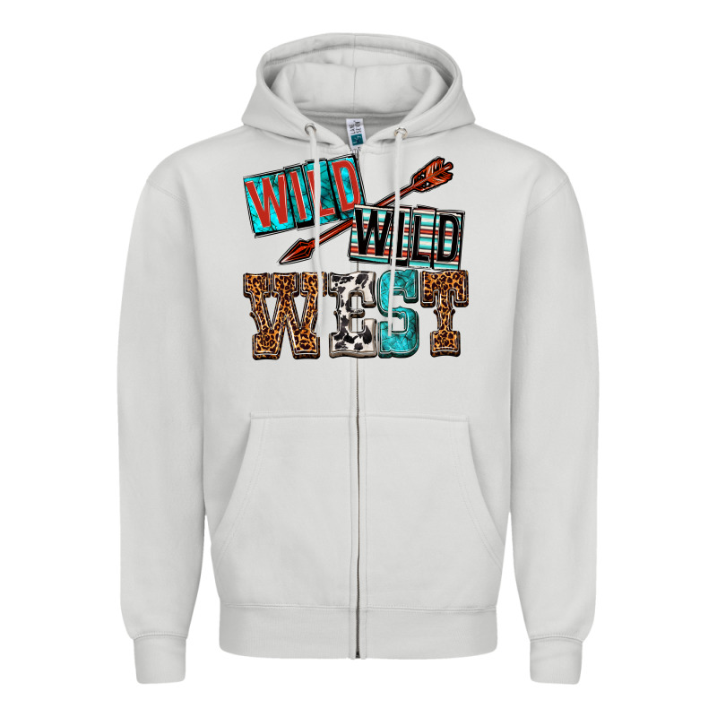 Wild Wild West Zipper Hoodie by texasbilliewilder | Teevron