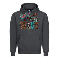 Smoke wild wild west Zipper Hoodie - texasbilliewilder