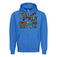 True Royal wild wild west Zipper Hoodie - texasbilliewilder