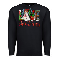 Black love christmas Premium Sweatshirt - FaDigitalArtStudio