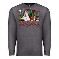 Charcoal Heather love christmas Premium Sweatshirt - FaDigitalArtStudio
