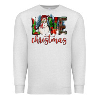Oatmeal Heather love christmas Premium Sweatshirt - FaDigitalArtStudio