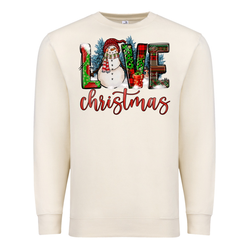 Love Christmas Premium Sweatshirt by FaDigitalArtStudio | Teevron