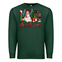 Sports Green love christmas Premium Sweatshirt - FaDigitalArtStudio