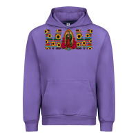 Tulip mom lady of guadalupe  serape sunflower Urban Hoodie - Jasminsmagicworld