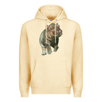 Pina Colada baby hippo Premium Hoodie - LillyAllenDesigns