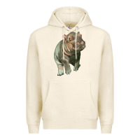 Tofu baby hippo Premium Hoodie - LillyAllenDesigns