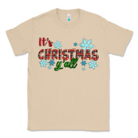 Mushroom It's Christmas Y'all Season Winter Classic Tee - RanaPortraitStore