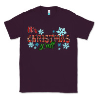 Plum It's Christmas Y'all Season Winter Classic Tee - RanaPortraitStore