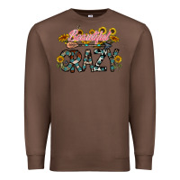 Chestnut beautiful crazy Premium Sweatshirt - CowhideDigitalArt