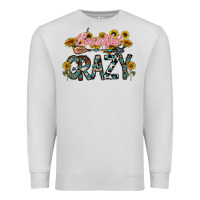Dove Grey beautiful crazy Premium Sweatshirt - CowhideDigitalArt